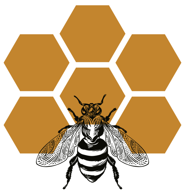 Product packaging design for a honey brand